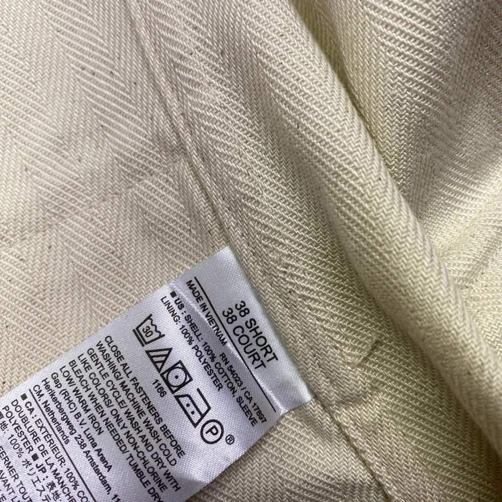 Banana Republic Corbel Tailored-Fit‎ Utility Blazer Jacket 38S Mens Business NWT